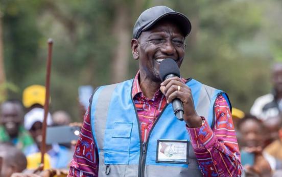 A file photo of President William Ruto